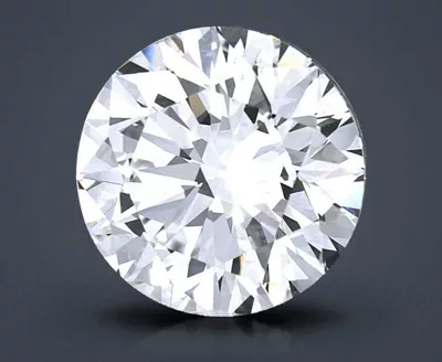 2.57ct E SI1 Rare Carat Ideal Cut Round Diamond