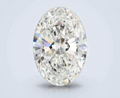 11.85ct E VVS2 Rare Carat Ideal Cut Oval Lab Grown Diamond