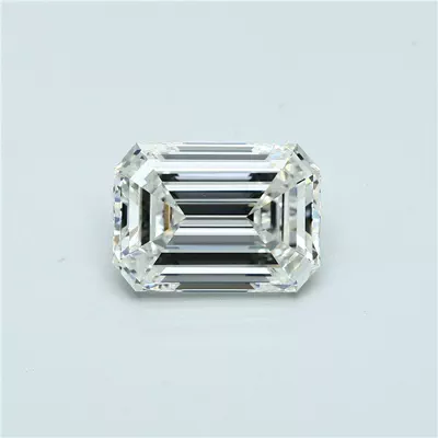 6.70ct H VVS2 Very Good Cut Emerald Diamond