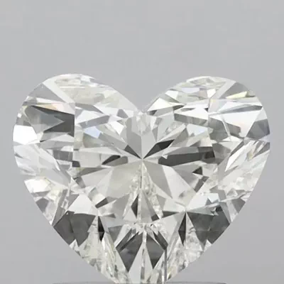 2.01ct J SI1 Rare Carat Ideal Cut Heart Diamond