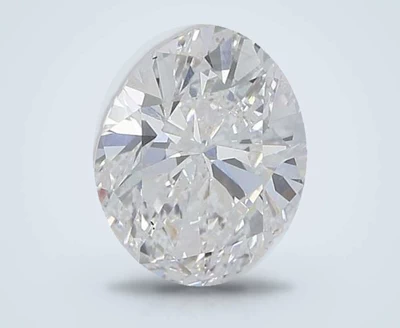 2.78ct H VS2 Rare Carat Ideal Cut Oval Lab Grown Diamond