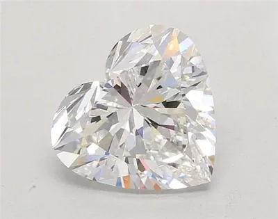 2.81ct E VVS2 Rare Carat Ideal Cut Heart Lab Grown Diamond