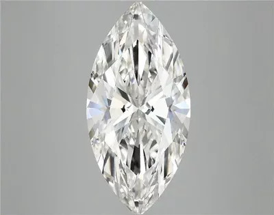 5.05ct F VS2 Rare Carat Ideal Cut Marquise Lab Grown Diamond