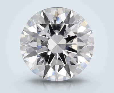 10.03ct E VVS2 Rare Carat Ideal Cut Round Diamond