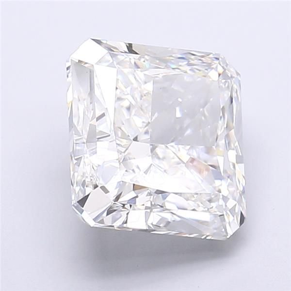 7.07ct E VVS2 Rare Carat Ideal Cut Radiant Lab Grown Diamond