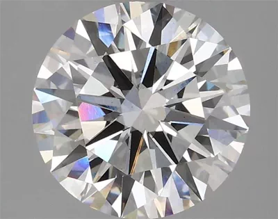 3.07ct H VS1 Rare Carat Ideal Cut Round Lab Grown Diamond