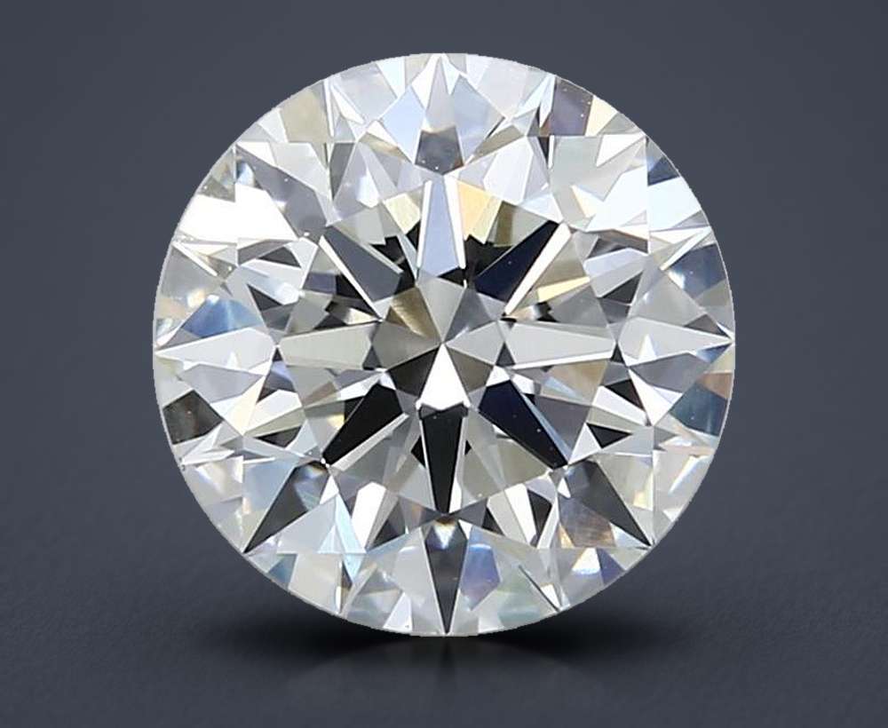 3.04ct G VVS2 Rare Carat Ideal Cut Round Lab Grown Diamond
