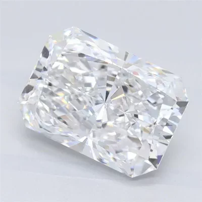 2.16ct D VVS1 Rare Carat Ideal Cut Radiant Lab Grown Diamond