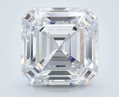 1.03ct E FL Rare Carat Ideal Cut Asscher Lab Grown Diamond