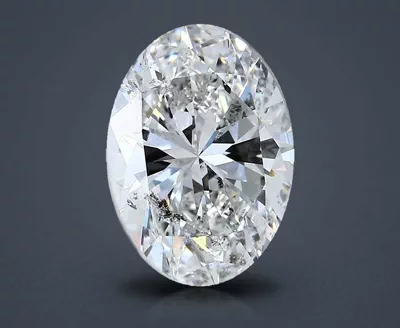 3.01ct E SI2 Very Good Cut Oval Diamond