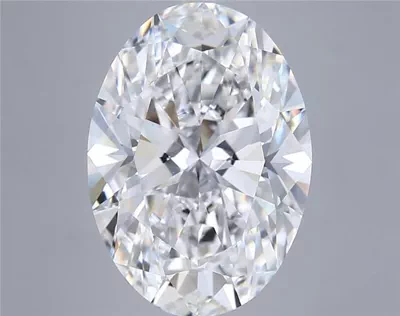 10.05ct F VVS2 Rare Carat Ideal Cut Oval Lab Grown Diamond