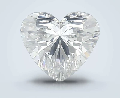 1.31ct F SI2 Rare Carat Ideal Cut Heart Diamond
