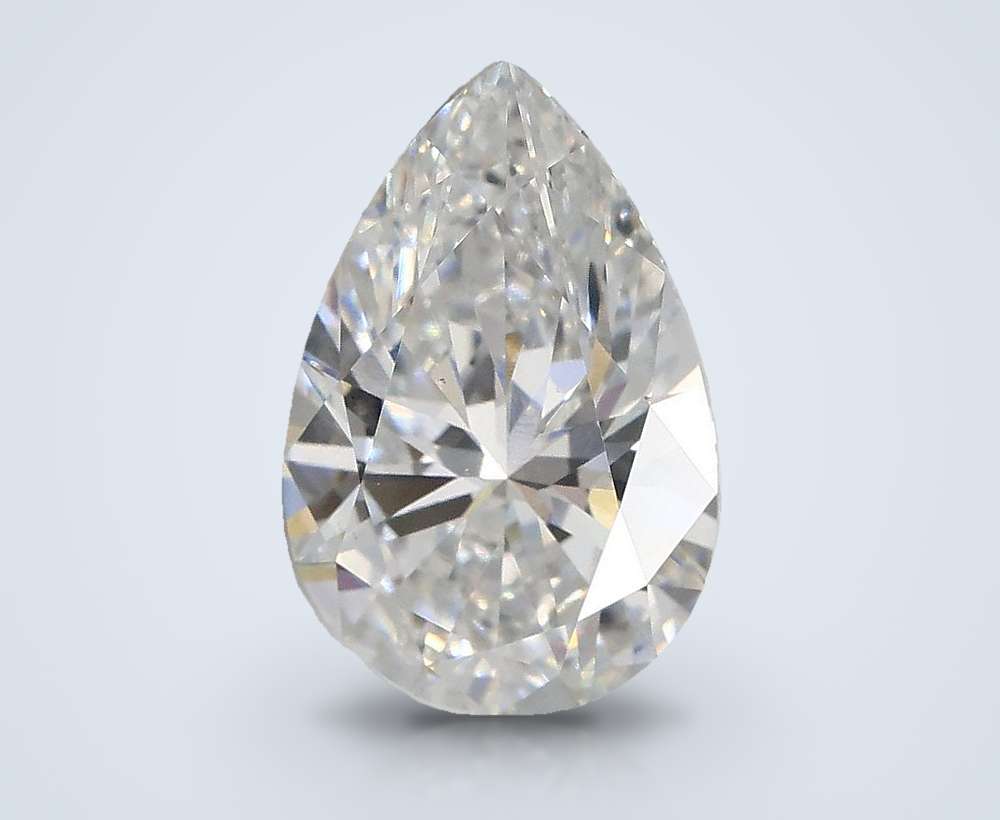2.09ct E VS1 Rare Carat Ideal Cut Pear Lab Grown Diamond
