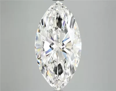 6.11ct E VVS2 Rare Carat Ideal Cut Marquise Lab Grown Diamond