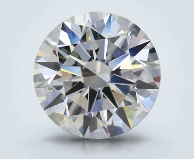 3.02ct E VS1 Rare Carat Ideal Cut Round Lab Grown Diamond