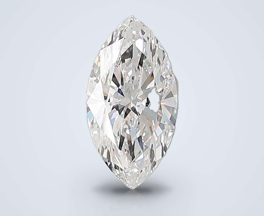 4.07ct E VVS2 Rare Carat Ideal Cut Marquise Lab Grown Diamond