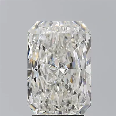 3.20ct I SI2 Rare Carat Ideal Cut Radiant Diamond