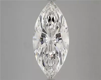 5.09ct F SI1 Very Good Cut Marquise Lab Grown Diamond