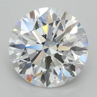 2.65ct D VVS1 Rare Carat Ideal Cut Round Lab Grown Diamond
