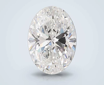 5.03ct E VS1 Rare Carat Ideal Cut Oval Lab Grown Diamond