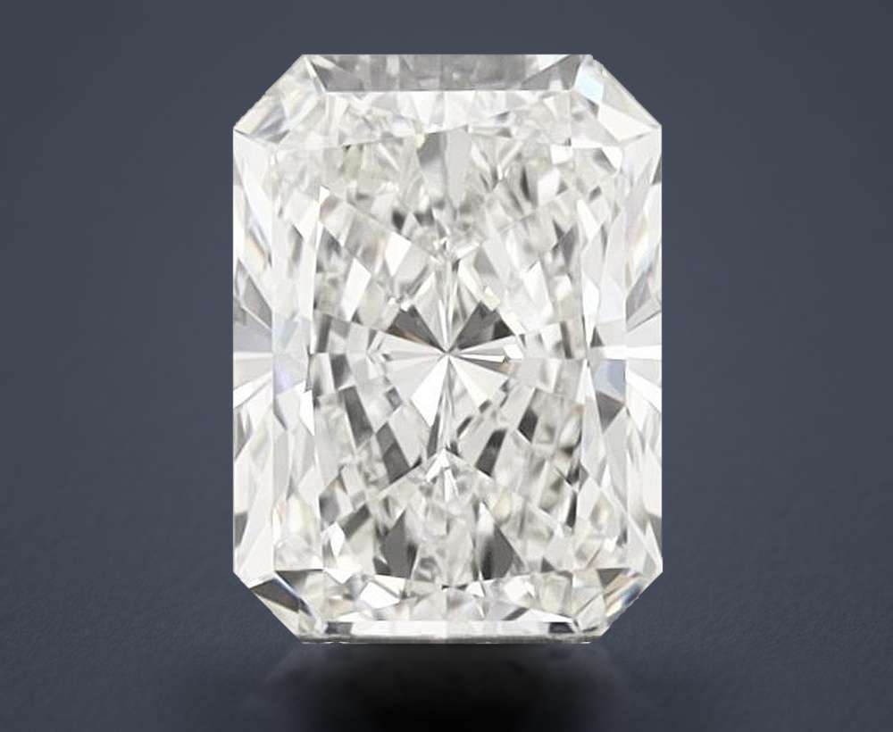 1.35ct H VS1 Rare Carat Ideal Cut Radiant Lab Grown Diamond