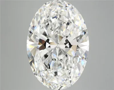 10.07ct F VVS2 Rare Carat Ideal Cut Oval Lab Grown Diamond