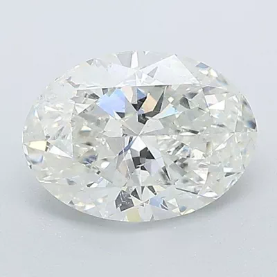 1.51ct J SI2 Rare Carat Ideal Cut Oval Diamond