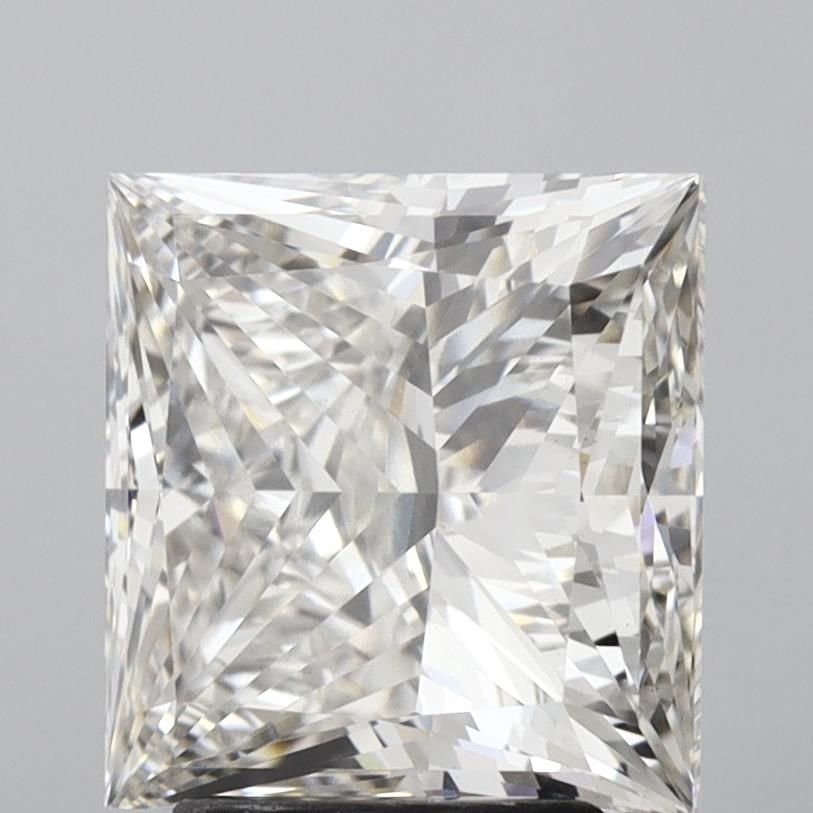 3.31ct H VS1 Rare Carat Ideal Cut Princess Lab Grown Diamond