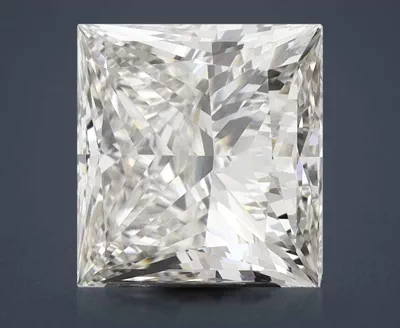 3.31ct H VS1 Rare Carat Ideal Cut Princess Lab Grown Diamond