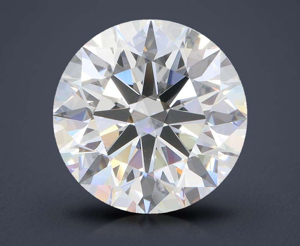 5.10ct D VVS1 Rare Carat Ideal Cut Round Lab Grown Diamond