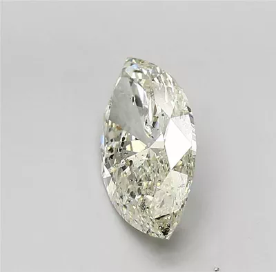 2.51ct K SI2 Rare Carat Ideal Cut Marquise Diamond