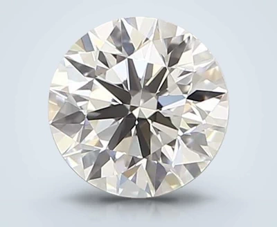 0.34ct H VVS2 Rare Carat Ideal Cut Round Diamond