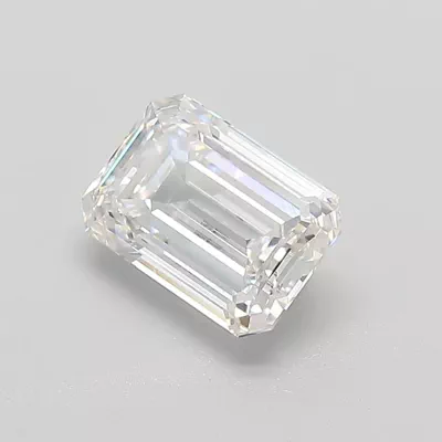 1.43ct E VVS2 Rare Carat Ideal Cut Emerald Lab Grown Diamond