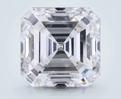 7.08ct E VVS2 Rare Carat Ideal Cut Asscher Lab Grown Diamond