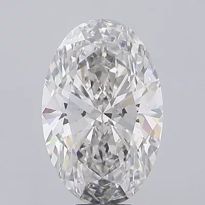 10.07ct G VS2 Rare Carat Ideal Cut Oval Lab Grown Diamond