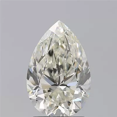 2.24ct K SI1 Rare Carat Ideal Cut Pear Diamond