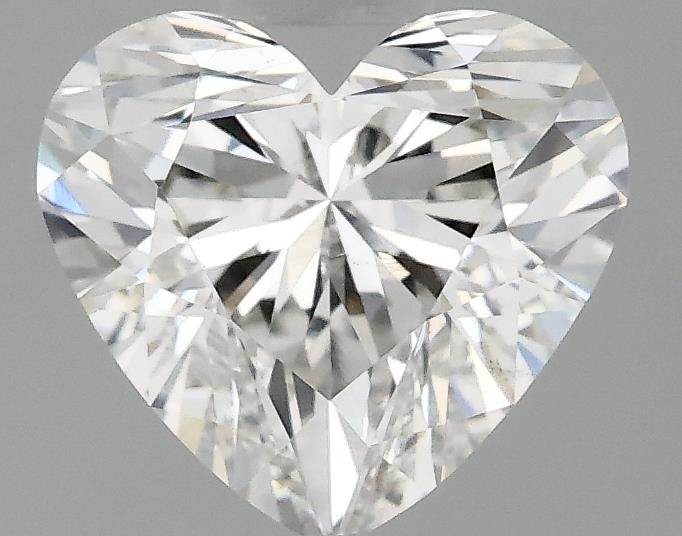 1.53ct F VS2 Rare Carat Ideal Cut Heart Lab Grown Diamond