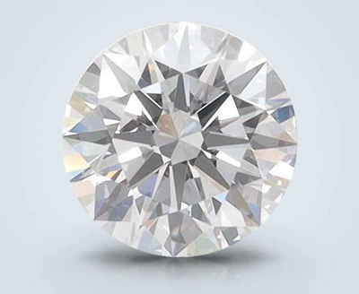 0.53ct D FL Rare Carat Ideal Cut Round Lab Grown Diamond