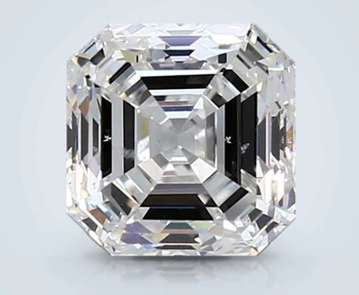 1.90ct G SI1 Very Good Cut Asscher Diamond