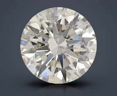 3.31ct K VVS2 Rare Carat Ideal Cut Round Diamond