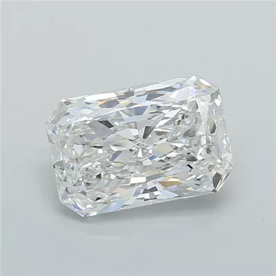 2.55ct E VS1 Rare Carat Ideal Cut Radiant Lab Grown Diamond