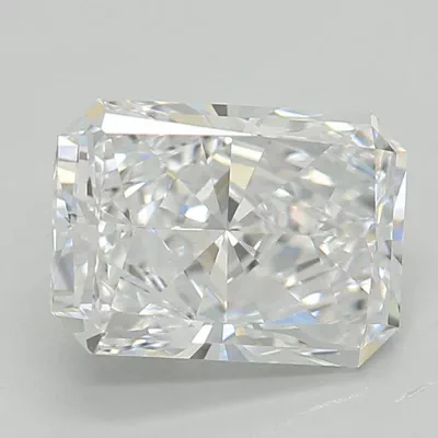 1.05ct D VS2 Very Good Cut Radiant Lab Grown Diamond