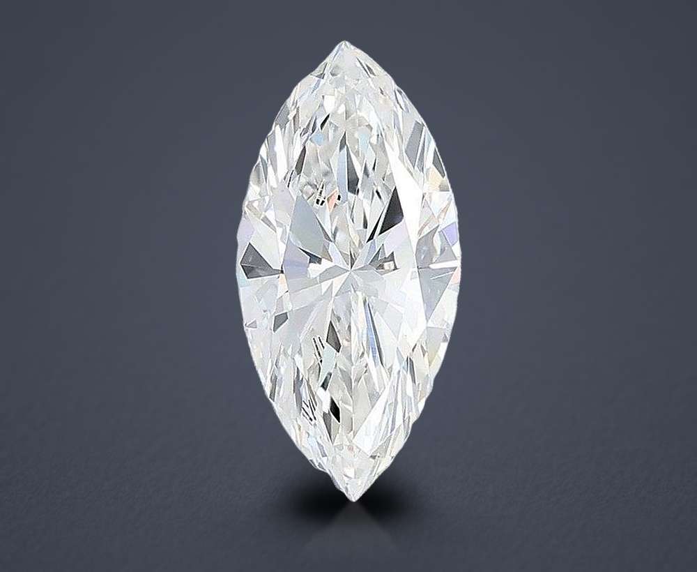 1.58ct E VVS2 Rare Carat Ideal Cut Marquise Lab Grown Diamond
