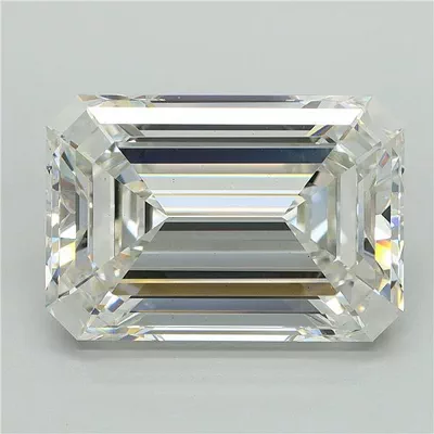 10.11ct G VS1 Rare Carat Ideal Cut Emerald Lab Grown Diamond