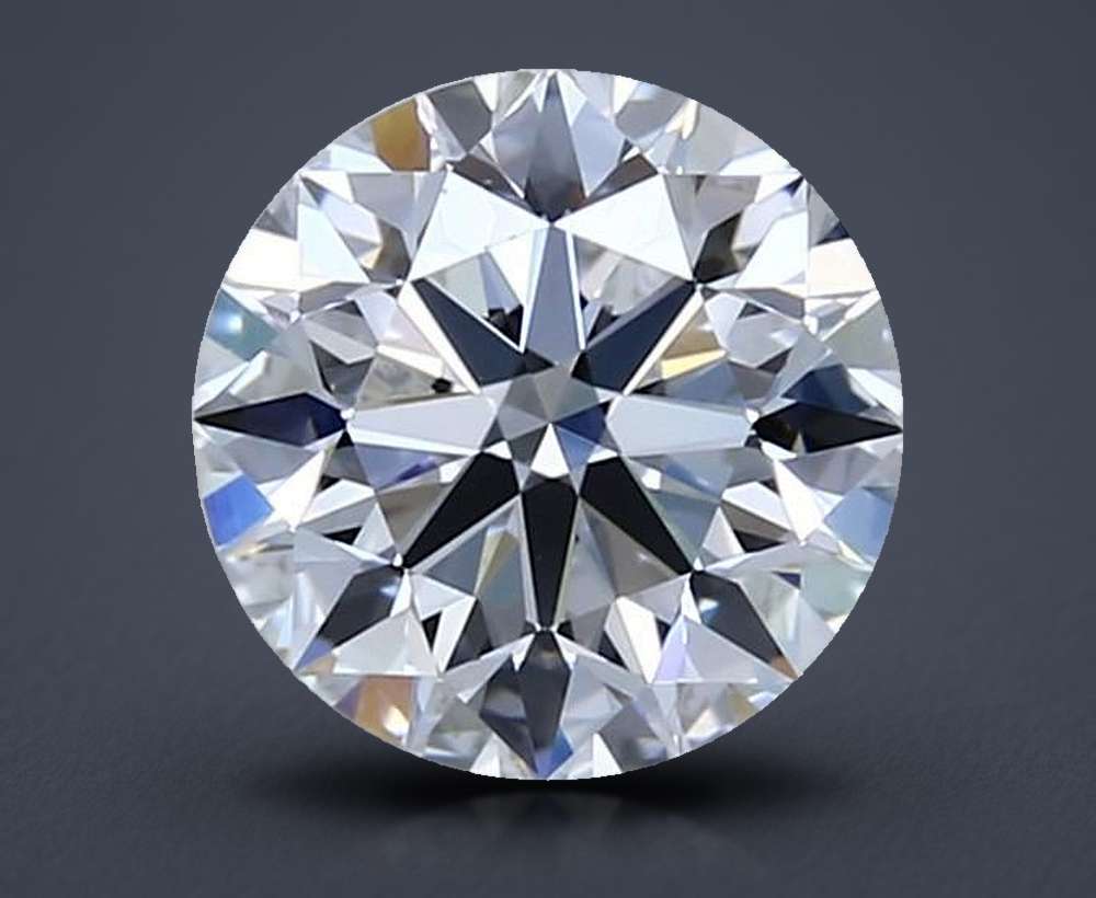 1.70ct E VVS1 Excellent Cut Round Diamond