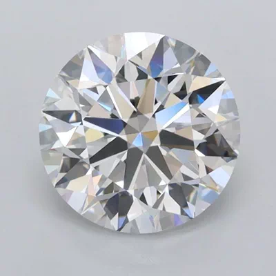 1.77ct D FL Rare Carat Ideal Cut Round Lab Grown Diamond