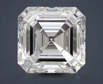 6.51ct G VS1 Rare Carat Ideal Cut Asscher Lab Grown Diamond