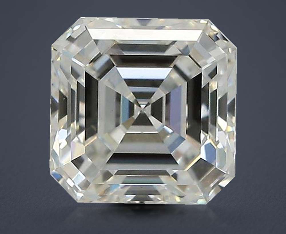 1.58ct F VS1 Rare Carat Ideal Cut Asscher Lab Grown Diamond