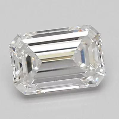 1.29ct D VS1 Rare Carat Ideal Cut Emerald Lab Grown Diamond