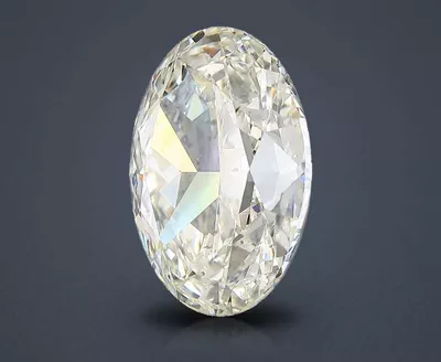5.01ct I VS2 Rare Carat Ideal Cut Oval Diamond